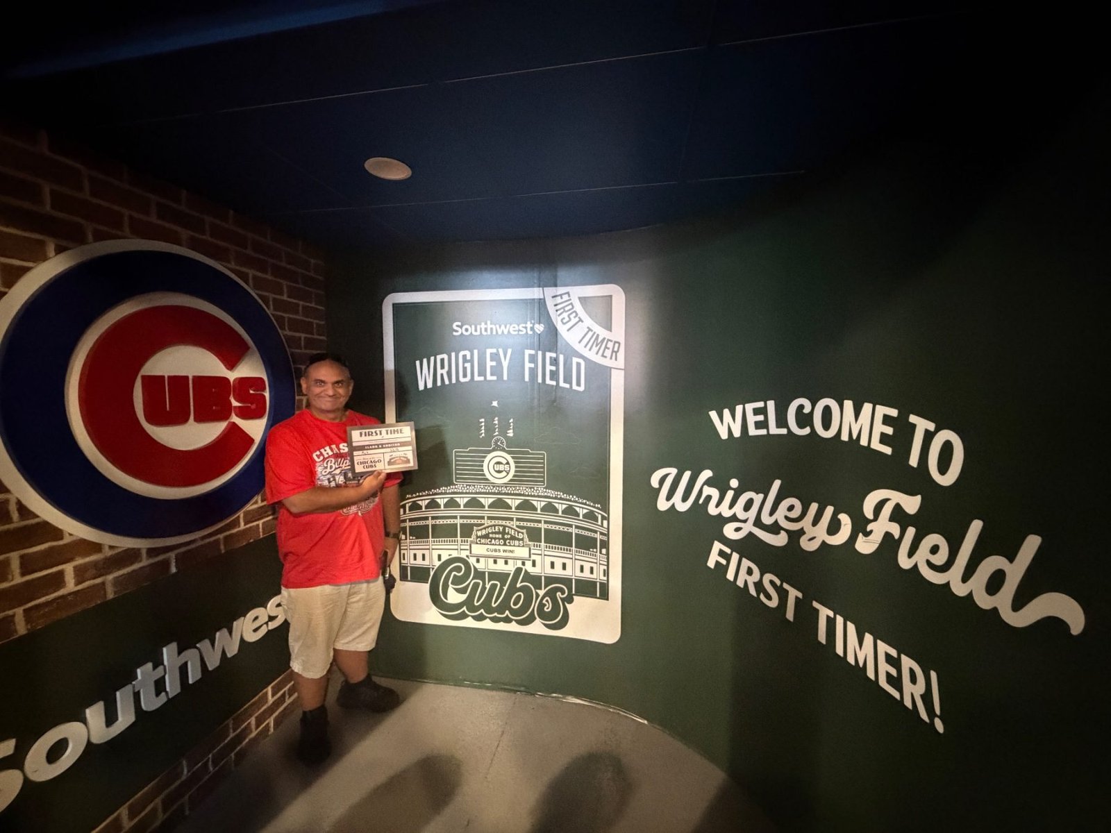Wrigley Field trip photo