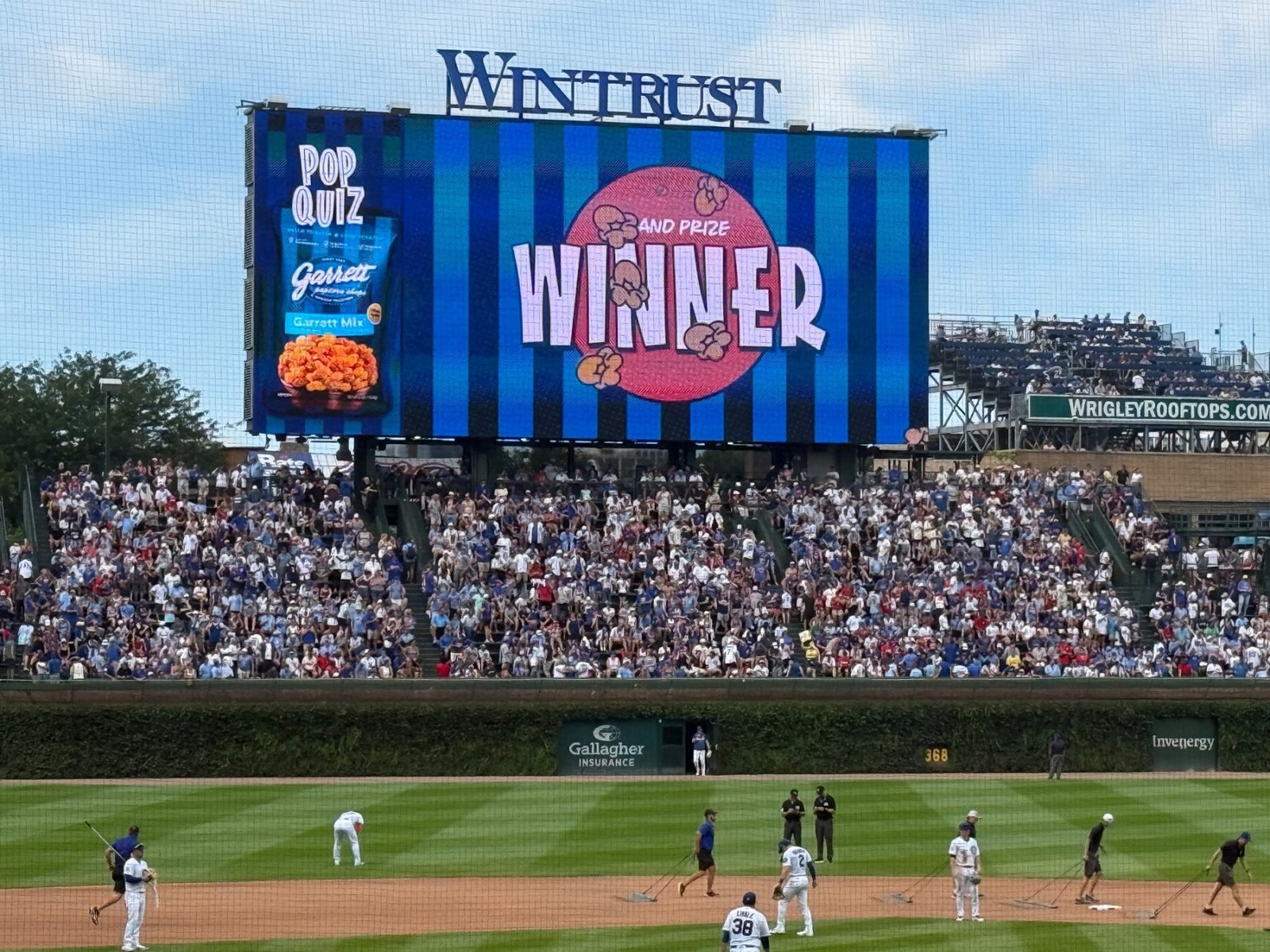 Wrigley Field trip photo