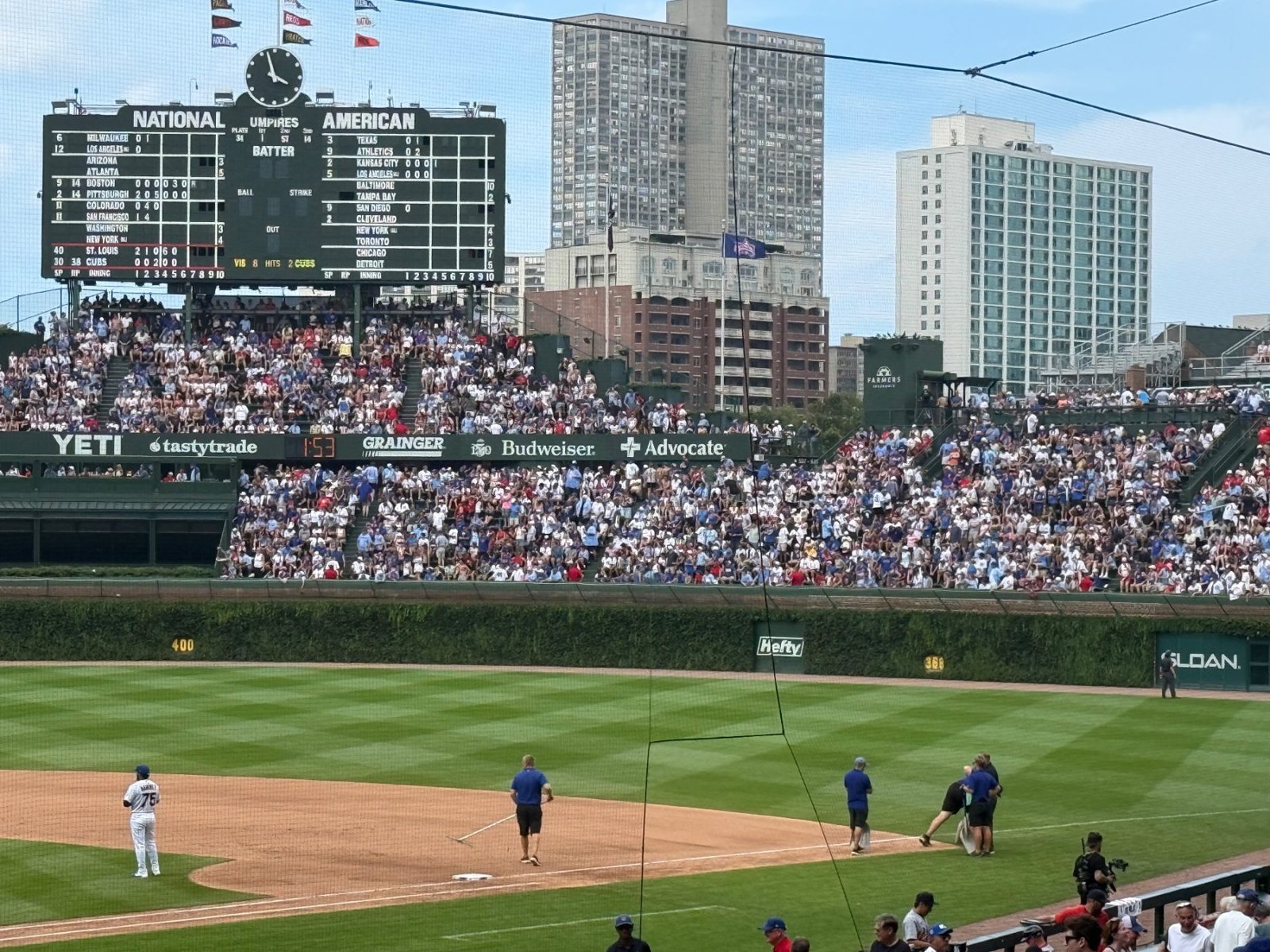 Wrigley Field trip photo