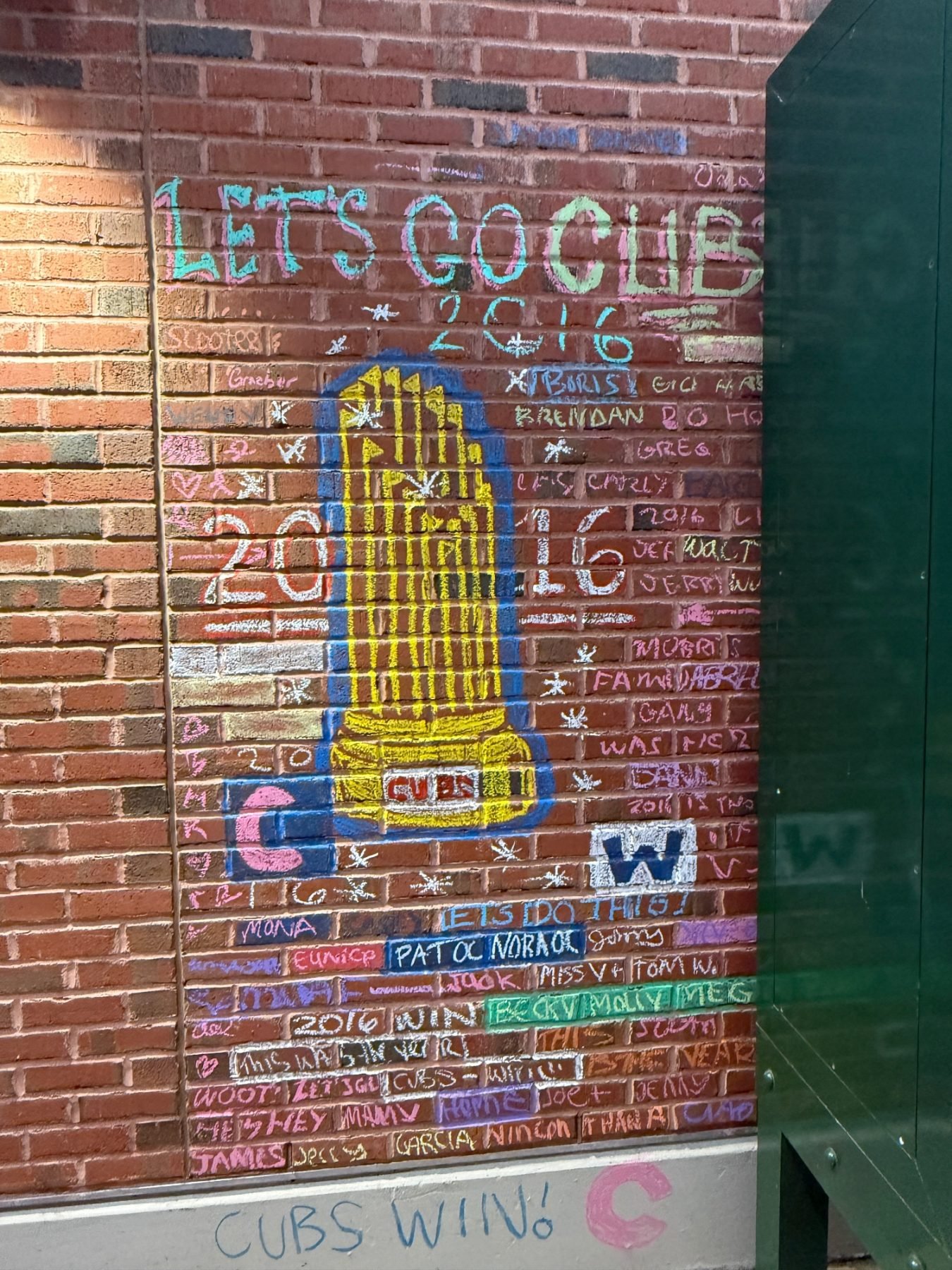 Wrigley Field trip photo