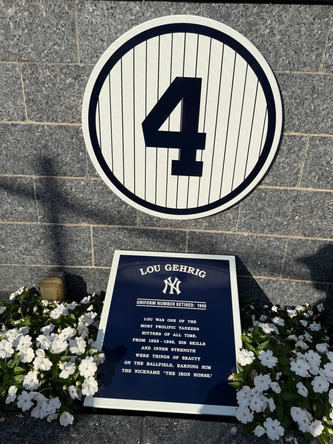 Yankee Stadium trip photo