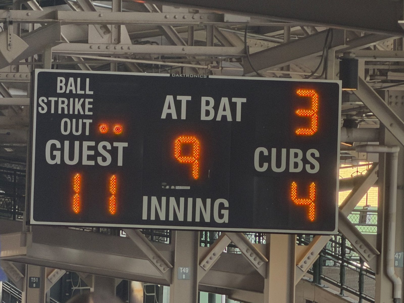 Wrigley Field trip photo