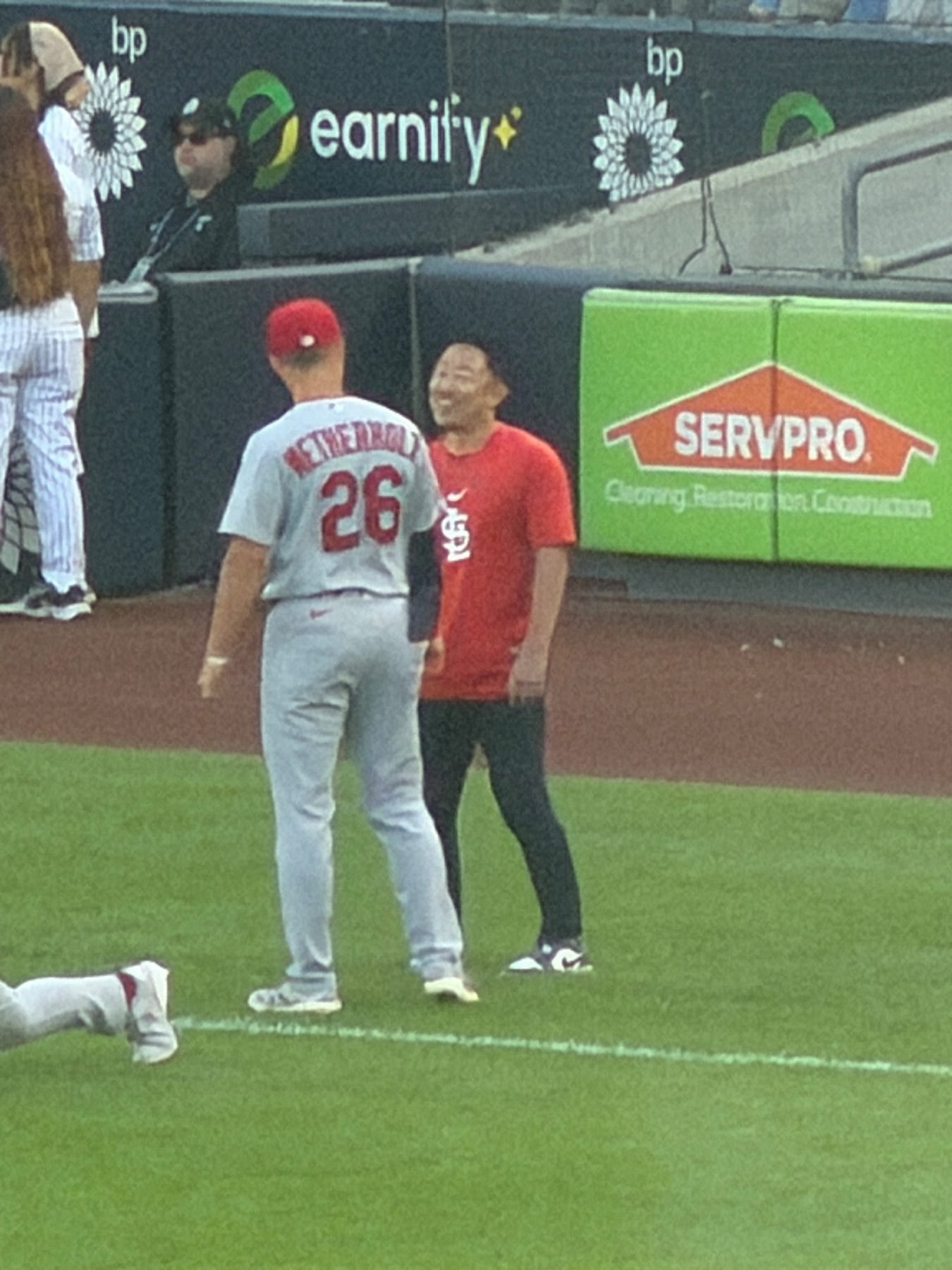 Yankee Stadium trip photo
