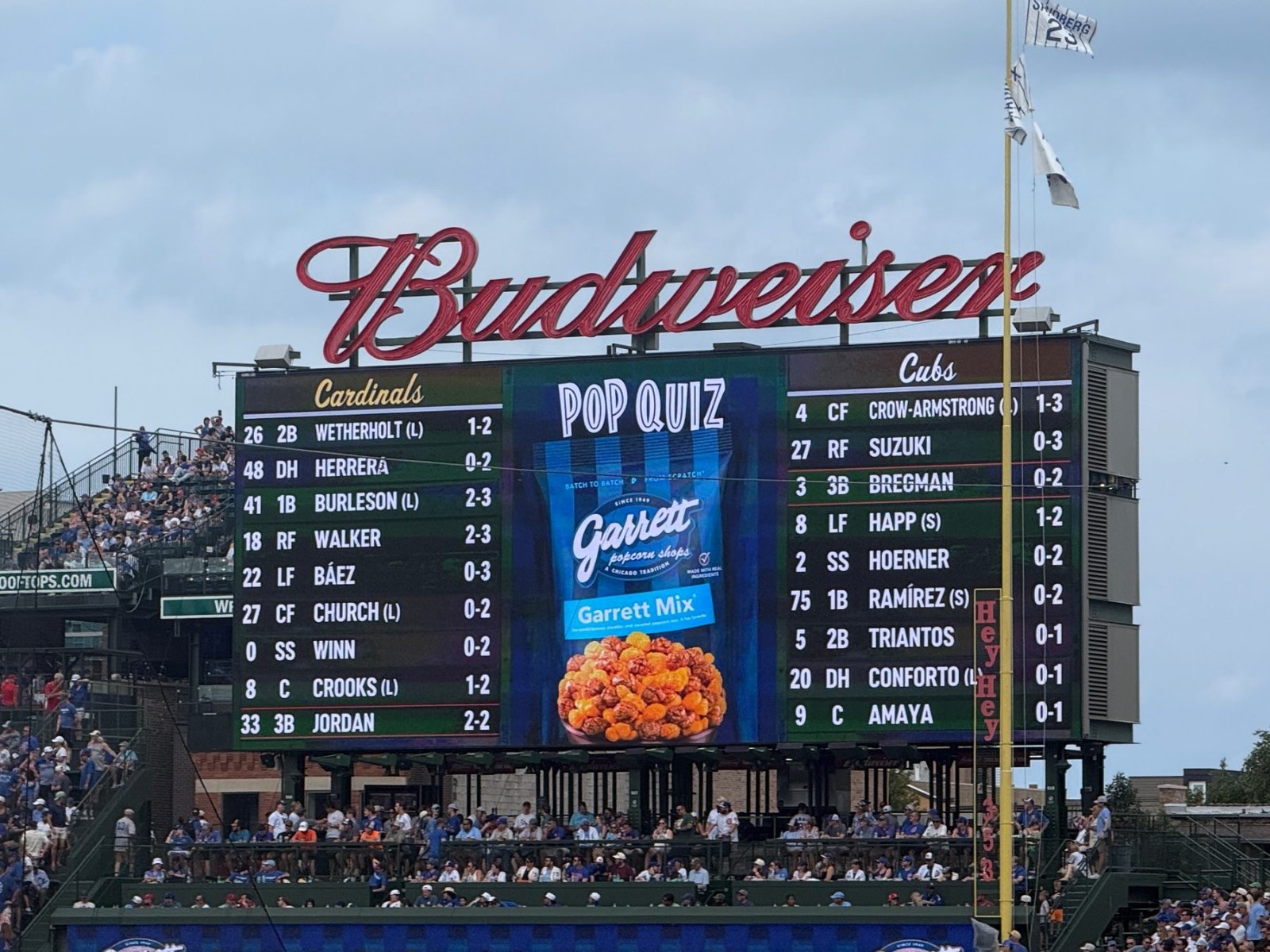 Wrigley Field trip photo